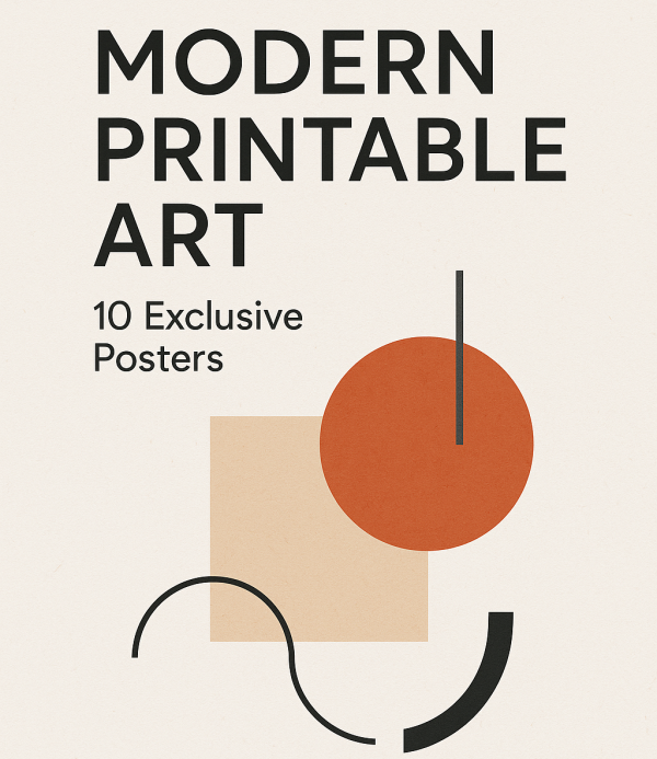 Modern Printable Art